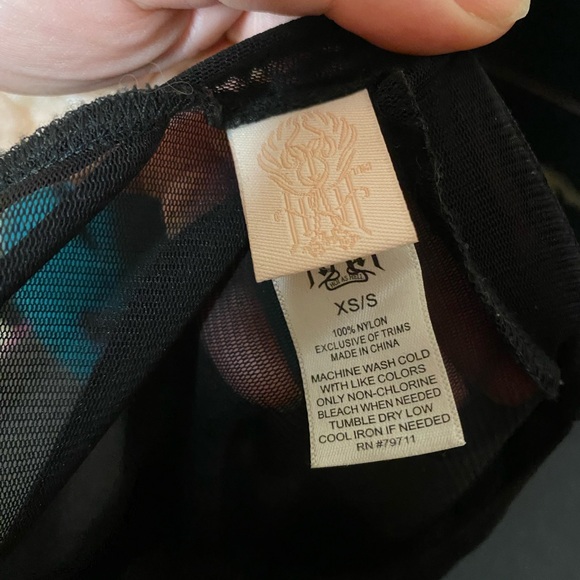 Royal Hahness - We are HaH black mesh lace long sleeve dress w/ POCKETS fits - Picture 5 of 5